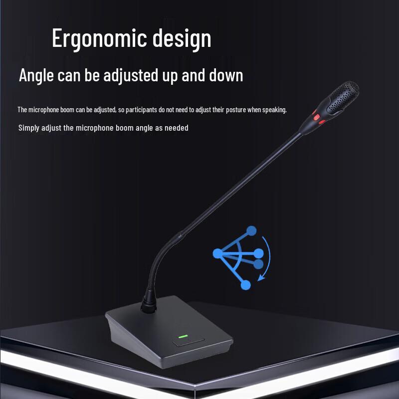 DAIPU DP-DCN100-8 Professional Wired Conference Microphone System (CN version)