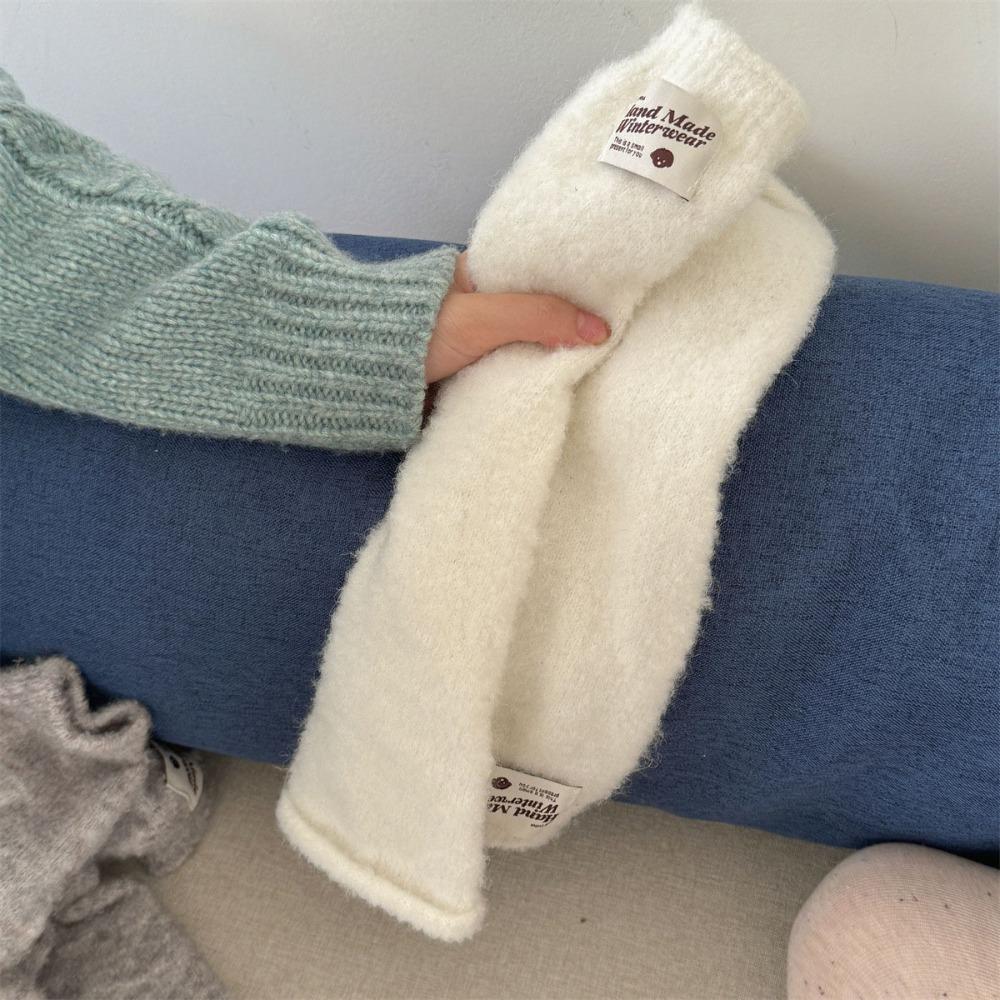 Winter Kintted Y2k Leg Warmers Soft Leg Warmer Women Fashion Plush Stockings Girls