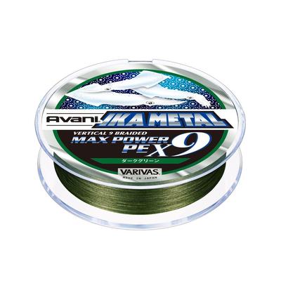 VARIVAS 9-ти прядный PE-шнур Avani Ikametal Max Power PE X9 200 м Темно-зеленый Нет. 0.6