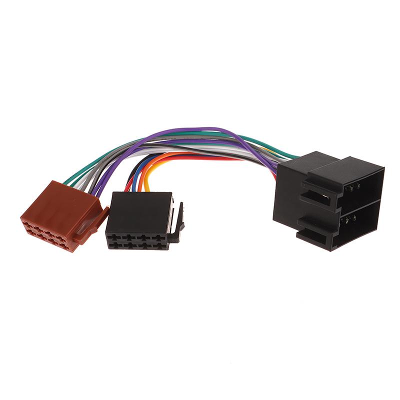 1 шт. свинцовый жгут проводов мужской и женский разъем кабеля Iso адаптер для автомобильного радиоприемника Golf Mk4 A6 стерео жгут проводов адаптер