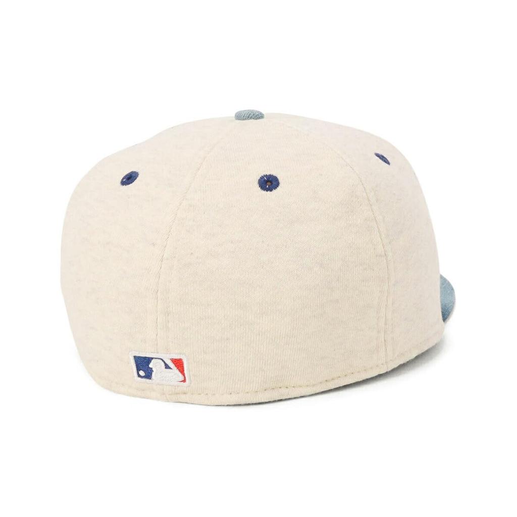 New Era Кепка 59FIFTY MLB Двухцветная LA Овсяный/Джинсовый 7 3/8 5950 OATMEAL LOSDOD OAT WDNM 14388838 NER36C1460
