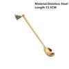 New Year 2021 Merry Christmas Stainless Steel Spoons Xmas Party Tableware Ornaments Christmas Decorations for Home Table Navidad Noel Gift AVE