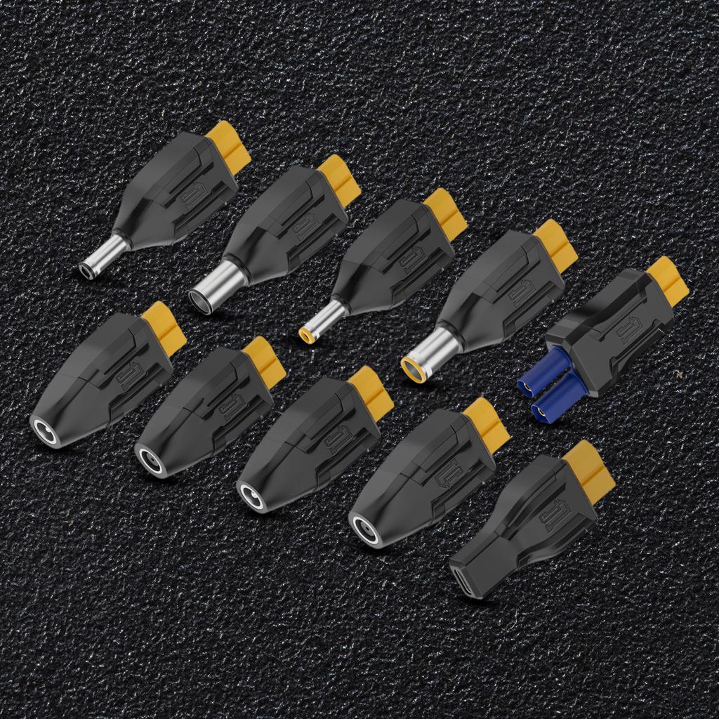 XT60 Female Conversion Head конвертер для Type C и нескольких разъемов DC5521 5525 7909 адаптер для ноутбуков дронов