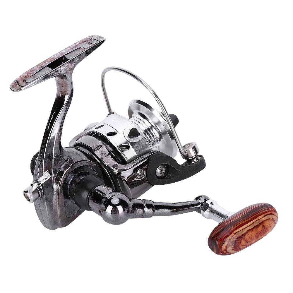 Portable All Metal Ice Fishing Waterproof Anti Rust Fish Lure Rod Wheel Reel Tackle with Small Handle