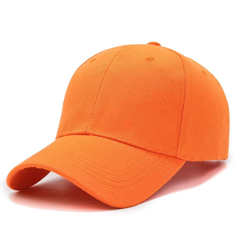 Shade Travel Cap Monochrome Bare Body Sun Protection Cap Mao Green Light Board Hat Trend Spring and Autumn Baseball Hat