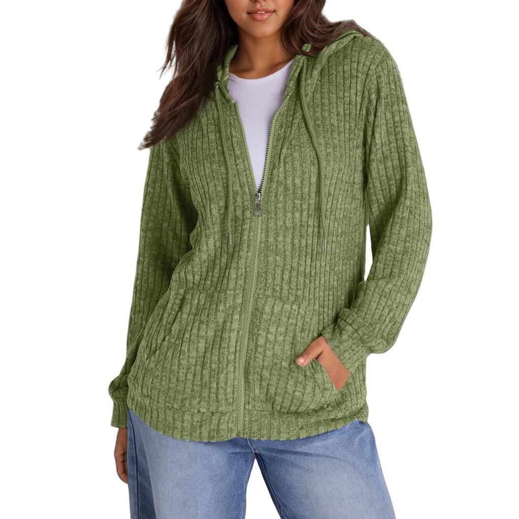 Hoodies For Women Trendy Tops Casual Fall Fashion Long Sleeve Sweatshirt With Pockets Pullover Lightweight