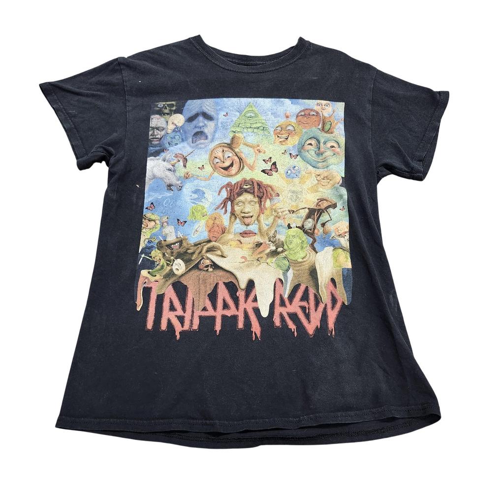 Trippie Redd Shirt Mens Medium Black Graphic Tee Rapper Music Tagless Tour Unisex T-Shirt