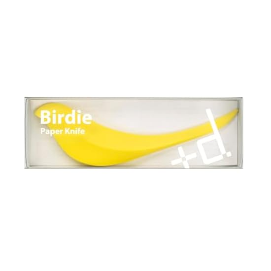 h concept +d Birdie Paper Knife Black D-670-BK Letter Opener Envelope Letter Small Bird