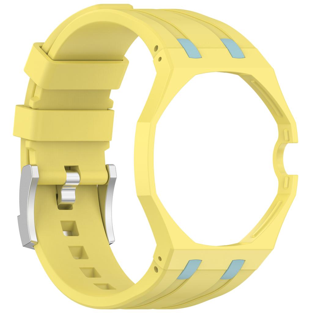 Корпус + Силиконовый Ремешок Для Swatch x AP Royal Pop Карманный Набор для Модификации Сменный на 2 в 1 Интегрированный Браслет Наручные Часы