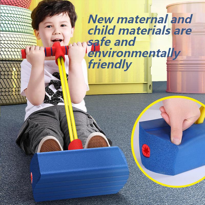 Детская игрушка-пого-палка для прыжков в виде лягушки, прыгающий мячик Macbine, длинная тренировка с высоким балансом