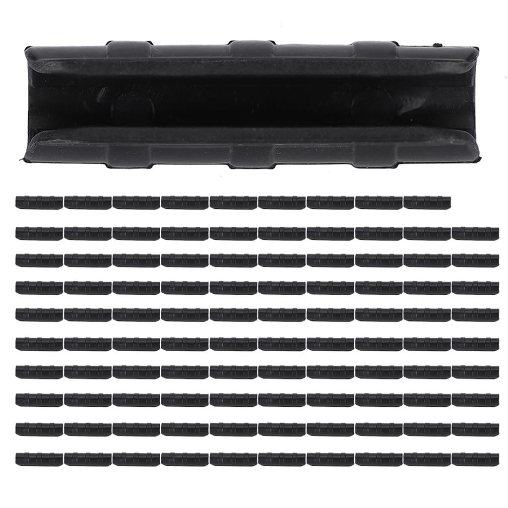 100 шт. Зажим для труб каркаса теплицы, зажим для крепления садовой пленки, сетки для затенения от солнца, соединитель