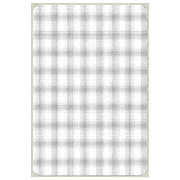 VidaXL Moustiquaire magnétique pour fenêtres blanc 80x120 cm 153849