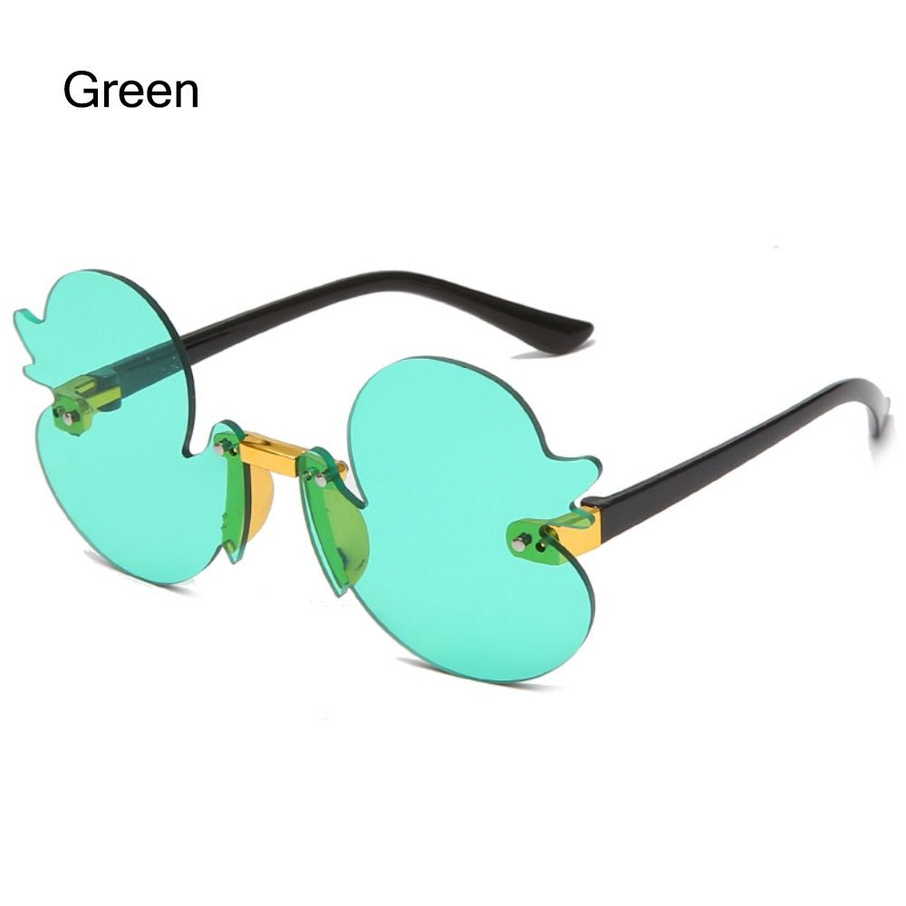 Colorful Children's Sunglasses UV400 Protection Party Decorative Glasses Rimless Shades  for Kids