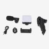 Smartphone Video Vlog Kit LED Fill Light Tripod Microphone Comtroller Noise Reduction for Phone Camera Computer