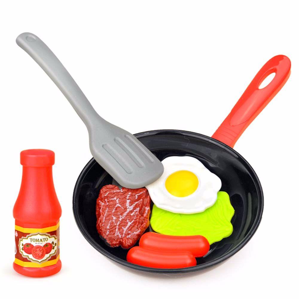 Посуда Игровая Кухня Набор Игрушек Симуляция Еды Миниатюрная Кухня Детская Игровая Кухня