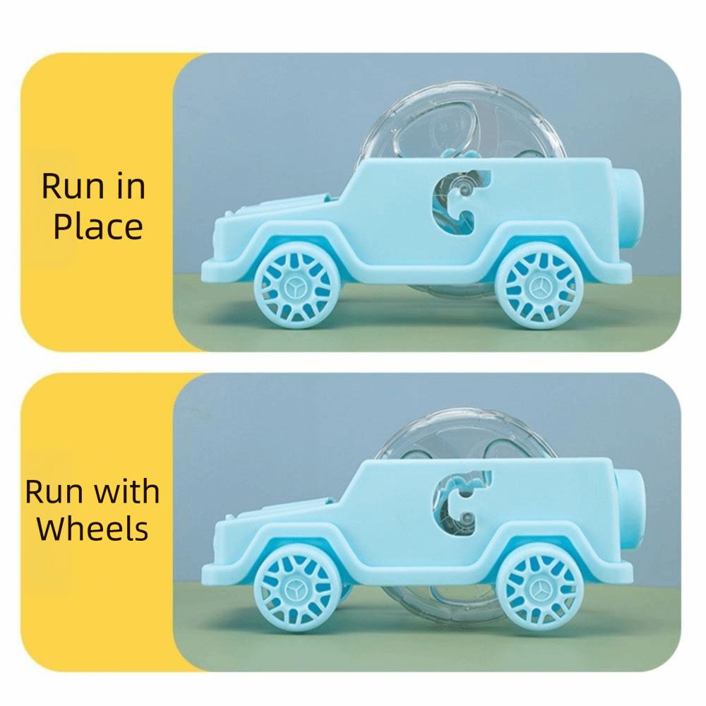 Car Shape Hamster Running Wheel Stable Hamster Wheel Toy Running Wheel Car Hamster Exercise Device