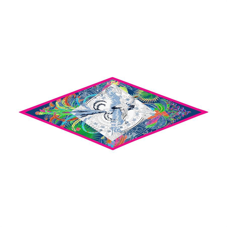Diamond Scarf Fly Horse Print Brand Silk Scarves Wraps Women Luxury Bandana Headband Lady Hijabs Foulards Neckerchief Shawl