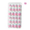 Children Press On Candy Color Self Adhesive Fake Nails False Nails Nail Art Manicure Tips