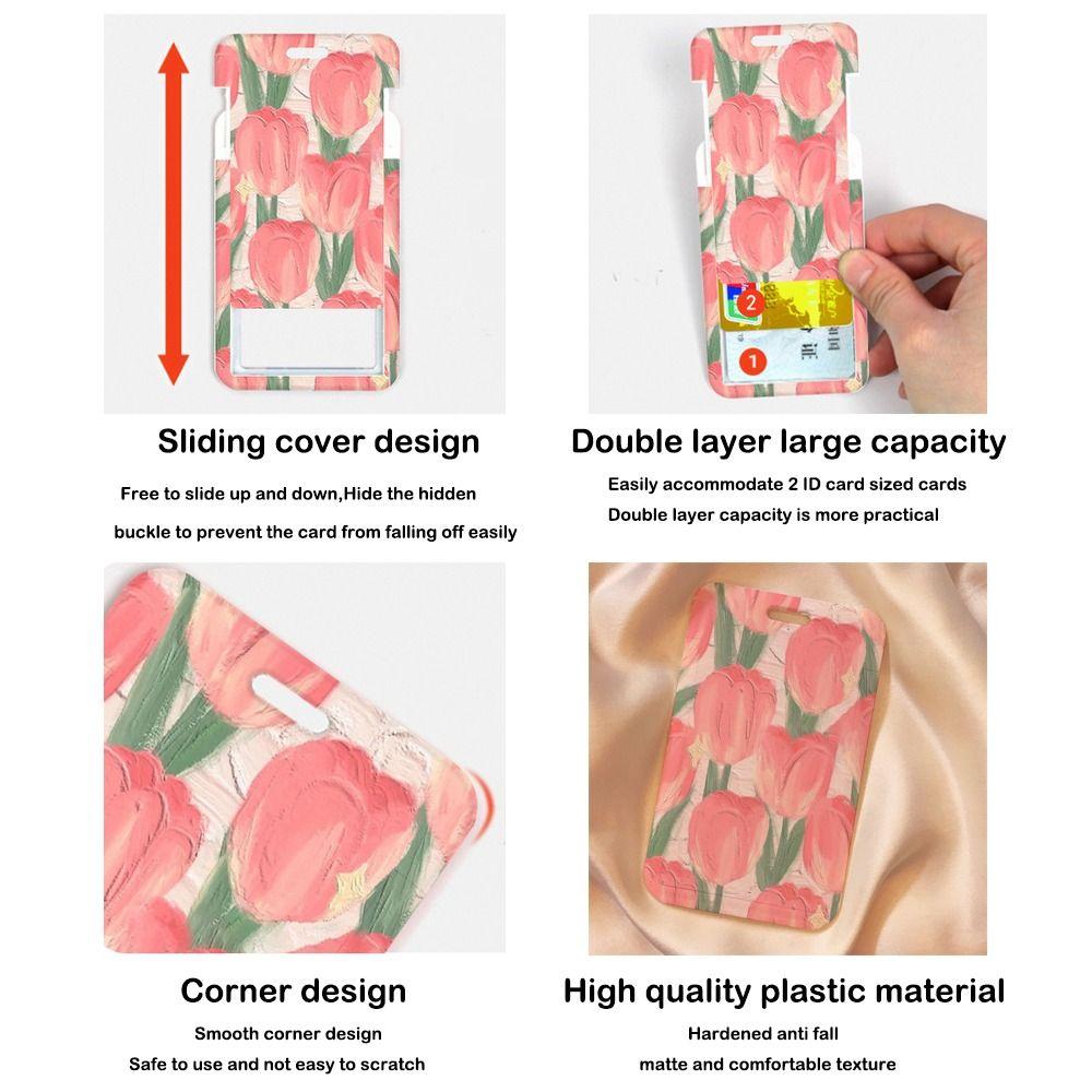 Пластиковые держатели кредитных карт, держатели банковских удостоверений, симпатичные держатели визитных карточек для детей