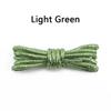 Fashion Color Flash Shoelaces Outdoor Sport Wear Resistant Circular Sports Shoelaces Metallic Luster Gold Silver Flat Shoe Laces