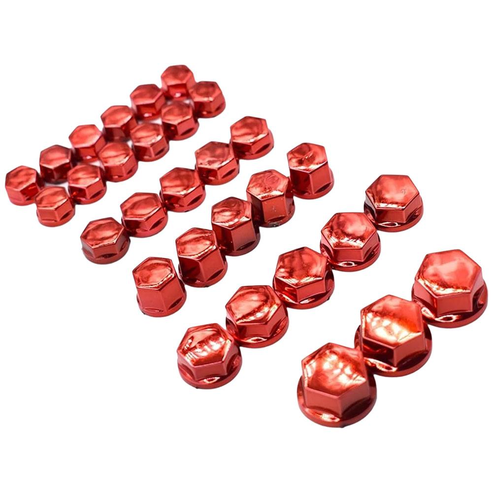 НОВЫЙ Высококачественный 30 шт./компл. Пластилиновый Мотоциклетный Винтик Гайка Крышка Гайка Болт Украшения Для Мотороллеров Электрический P0K1