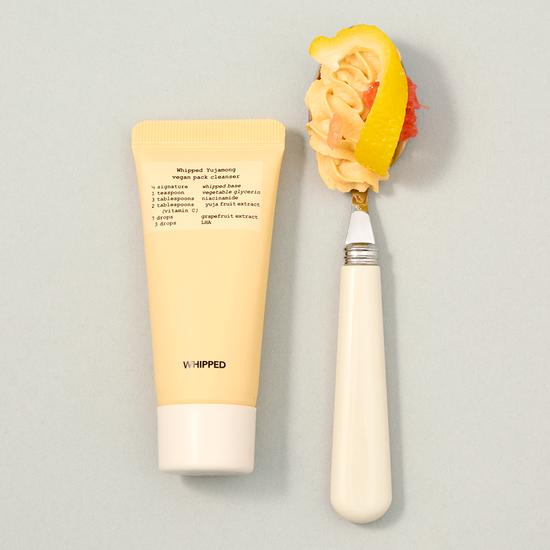 WHIPPED Веганский очищающий крем 25 г (3 типа) (Подставка для кружек/Инжирное масло/Юдзу Грейпфрут)
