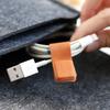 Магнитные кожаные ремни для кабелей, кабельные стяжки, органайзеры для кабелей, управление шнурами для организации USB-кабелей, проводов наушников