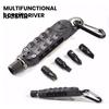 Многофункциональный брелок-отвертка, отвертка со светодиодной подсветкой и открывалка для бутылок для кемпинга на открытом воздухе