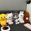 Большая Плюшевая Игрушка SKZOO Плюшевый Мишка Подушка для Объятий Кукла Подарок Фанатам Плюшевая Игрушка Сеул Неделя FM Кукла в Плаще Детский Подарок на День Рождения Магической Школы
