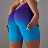 Nessaj Бесшовные спортивные шорты с градиентом, шорты для йоги с высокой талией, леггинсы, женские колготки для йоги с подъемом бедер