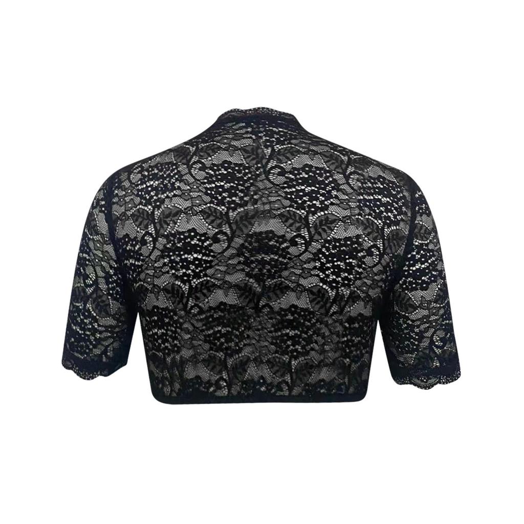 Женская элегантная классическая пивная фестивальная рубашка с кружевной отделкой и короткими рукавами