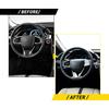 Carbon Fiber Center Dashboard Console Cover Trim Sticker For Honda Civic 16-21 A