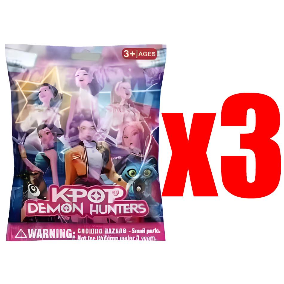 Аниме Мини-фигурки Охотники на демонов в Слепой Коробке K-pop Милые ПВХ Фигурки в Коробке-сюрпризе Коллекционная Модель Куклы Декоративный Предмет