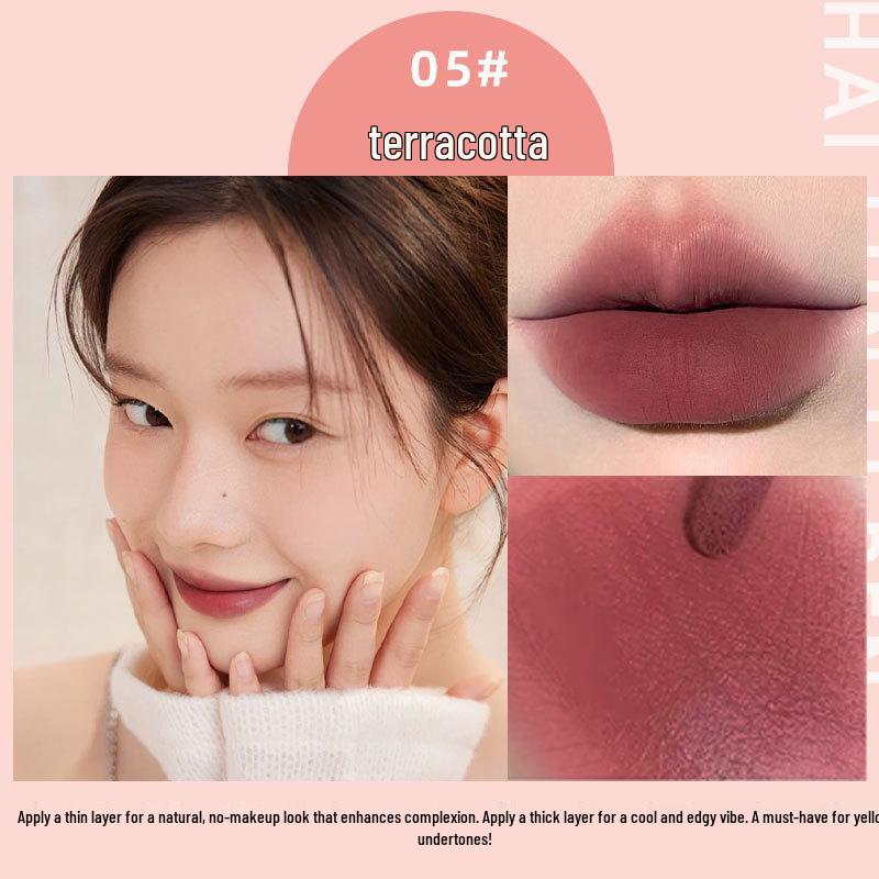 Бархатное облако блеск для губ: Матовая, Стойкая, Устойчивая к размазыванию помада и блеск