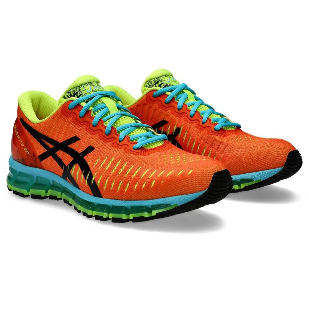 Asics Gel-Quantum 360 Comfortable Versatile Durable Low-Top Casual Running Shoes Unisex Sneaker Orange 1203A750-600