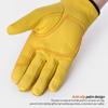 Wear-Resistant Cowhide Work Gloves Leather Workers Work Welding Safety Protection For Garden Sports Motorcycle Driver Gloves