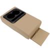 Car Armrest Cushion Box Hand Elbow Support Arm Rest Storager Box with Cup Holder Anti-fatigue Auto Accessories