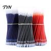 Water Resistant Ink Refills 50PCS 0.5mm Gel Pen Refills, Needle And Conical Tip Universal Replacement Calligraphy Practice Inserts Smooth Writing