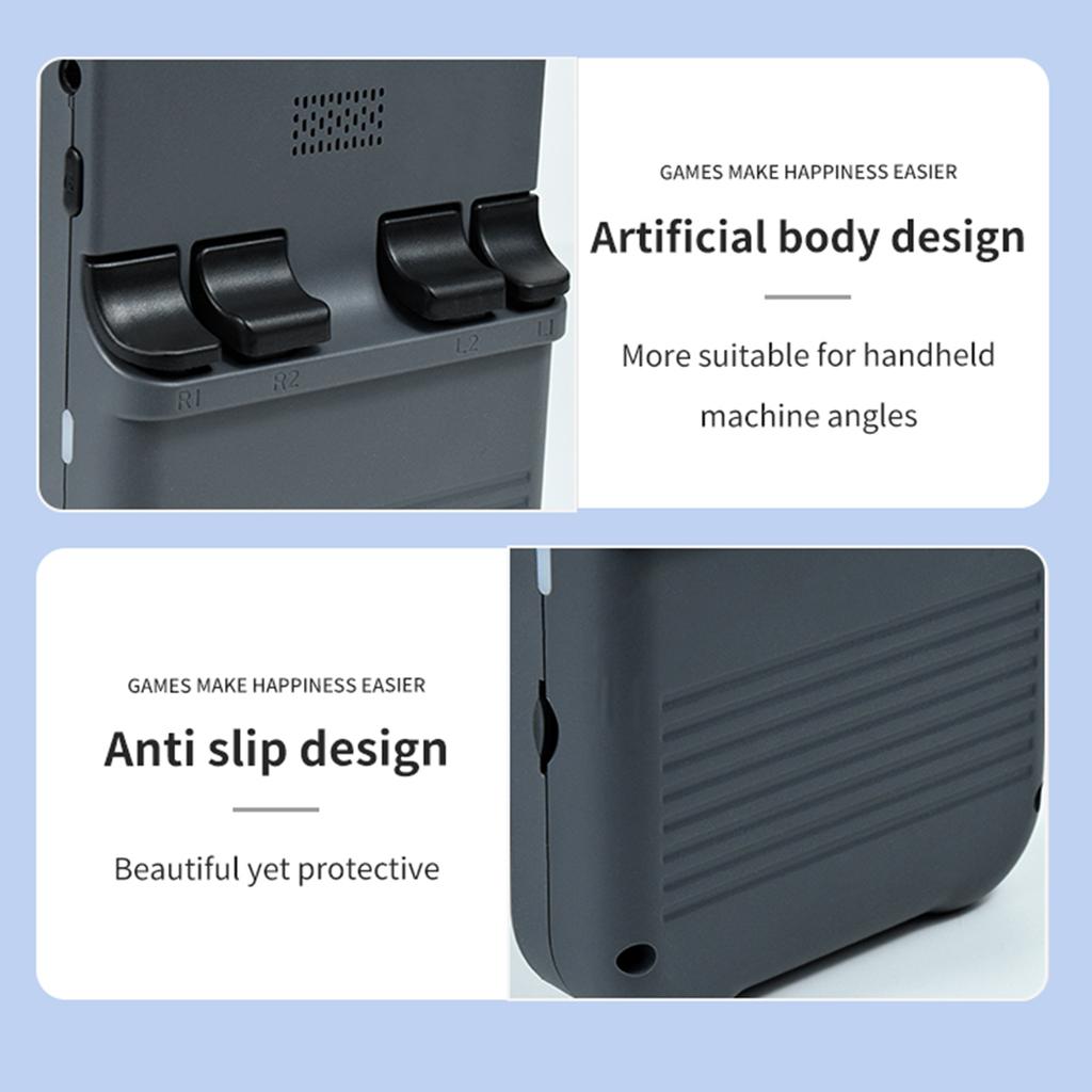 Портативная игровая консоль XU10 со встроенными играми IPS-экраном 3,5-дюймовое игровое устройство с открытым исходным кодом