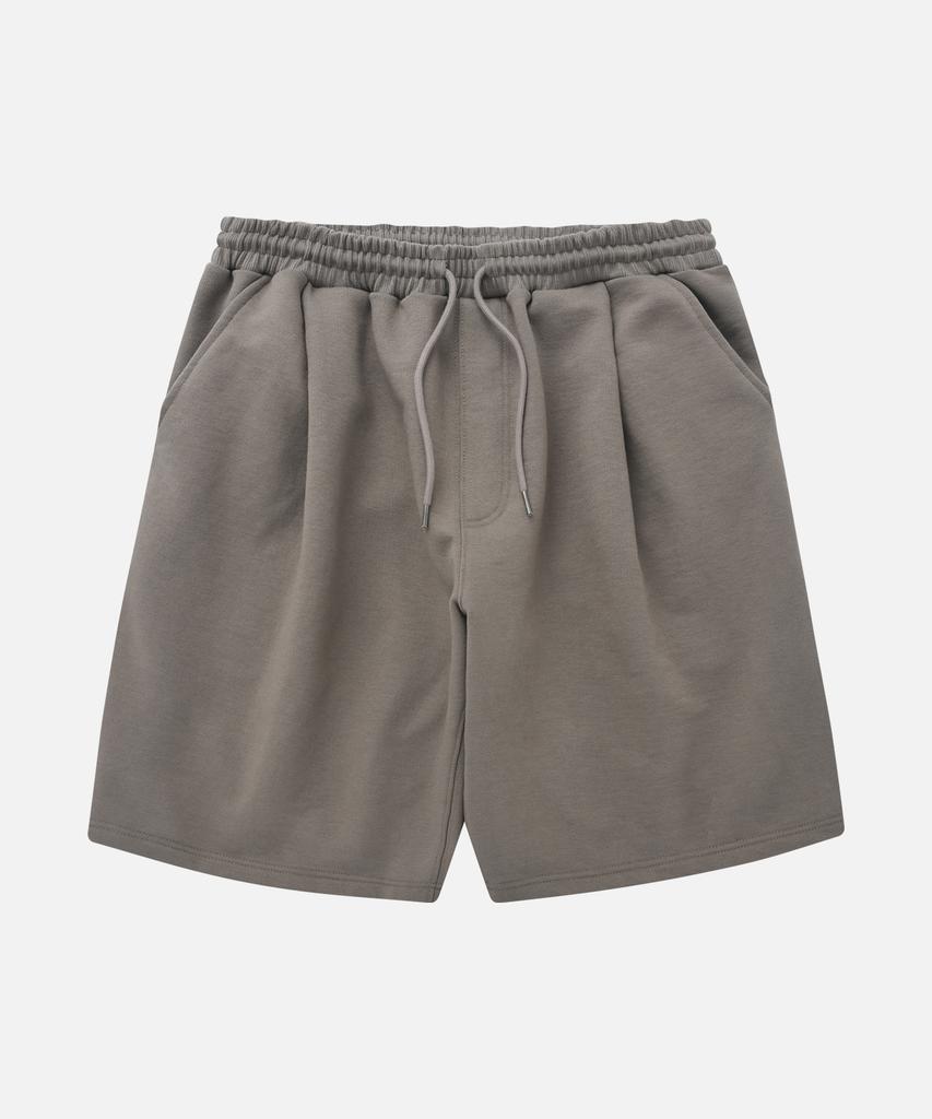 FRIZMWORKS One Tuck Sweat Shorts _ Boston Khaki