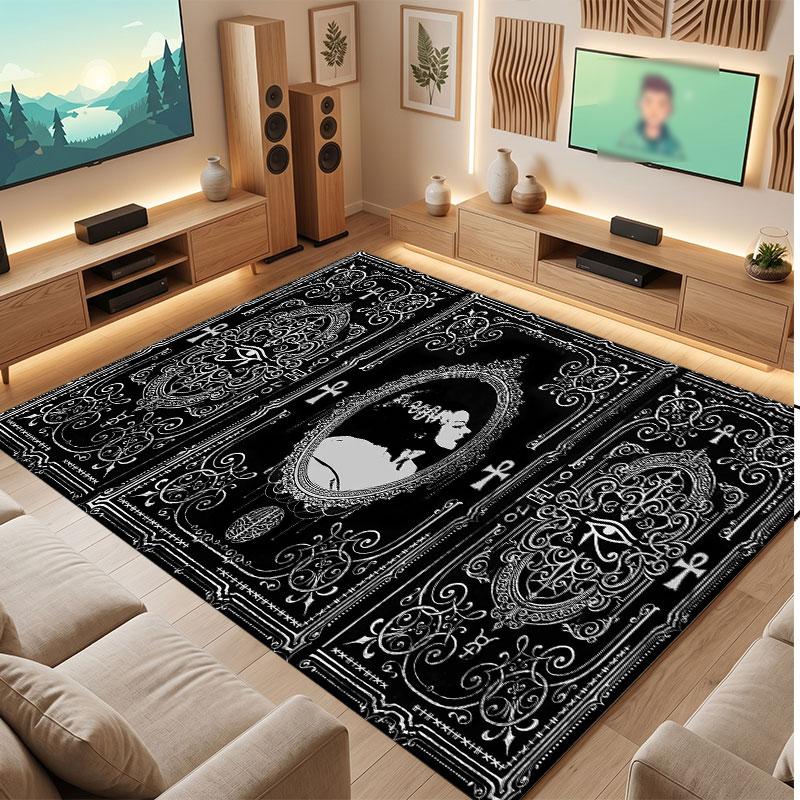 Bride of Frankenstein Rug Soft Thick Non Slip Floor Carpet for Bedroom Living Room Home Decor