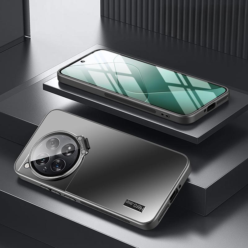 Металлический чехол-невидимка для объектива камеры Oneplus 13R 13 12 ACE 5 Pro 3Pro 3V противоударный матовый защитный чехол-подставка