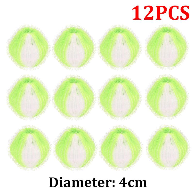 6/12 шт. Фильтр для стиральной машины, плавающий ворс, улавливатель волос, многоразовые шарики для стирки, грязный сбор, шарик для чистки пуха