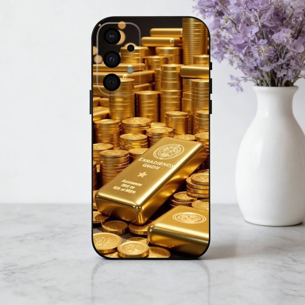 Чехол для телефона G-Gold M-MoneyS P-Pattern для Samsung Galaxy A73,A72,A71,A70,A53,A52,A51, Мягкий силиконовый черный чехол