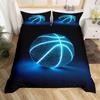 Basketball Duvet Cover Set Sports Theme Bedding Set For Boys Teens Men With Motivated No Failure Pattern Soft Comforter Cover