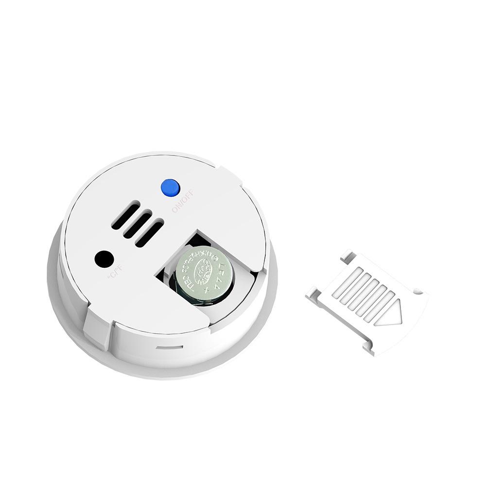 Digital Round Recessed Hygrometer for Reptile Pet Box & Cigar Humidor