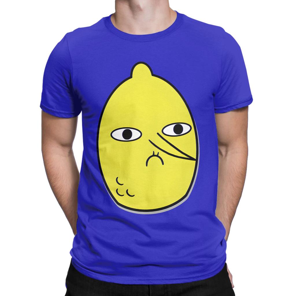 Unisexs TShirts Unacceptable Hipster Pure Cotton Tees Short Sleeve Lemongrab T Shirt Crew Neck Tops 6XL