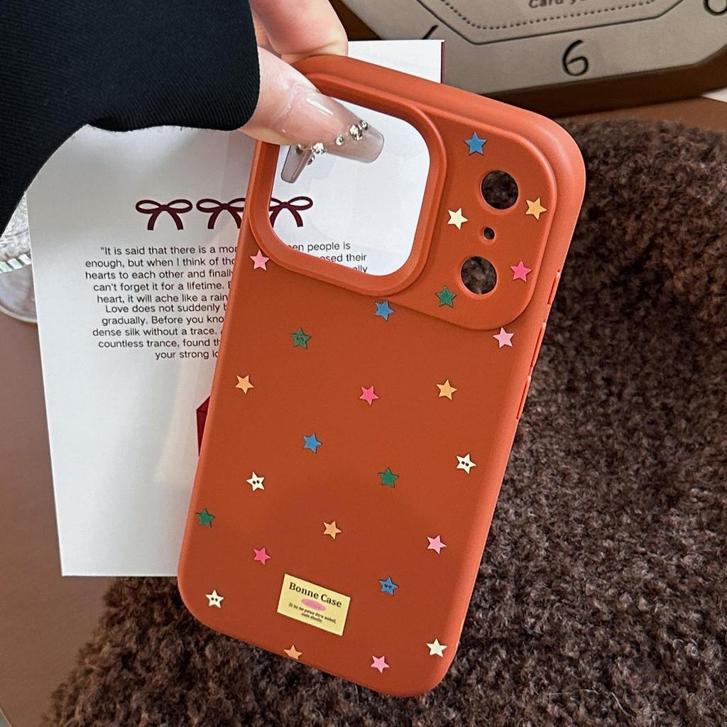 Цветной чехол для телефона со звездами для iPhone 16, iPhone 17 и iPhone 17 Pro Max