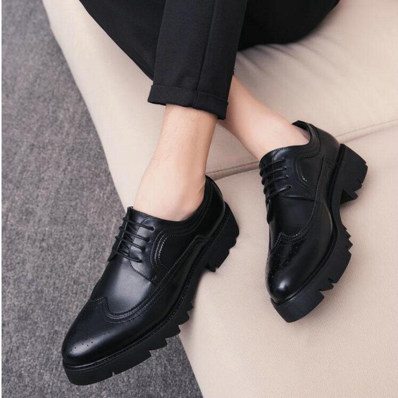 Роскошные брендовые кожаные модные лаконичные мужские деловые заостренные черные туфли для официальной свадьбы, базовые мужские туфли 559