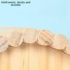 Natural Wood Hamster Hideaway Arch Design Gerbils Hiding Villa New Small Pet Castle  Cage Decor